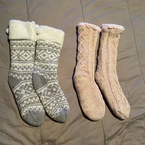 Pink and Grey Women’s booties